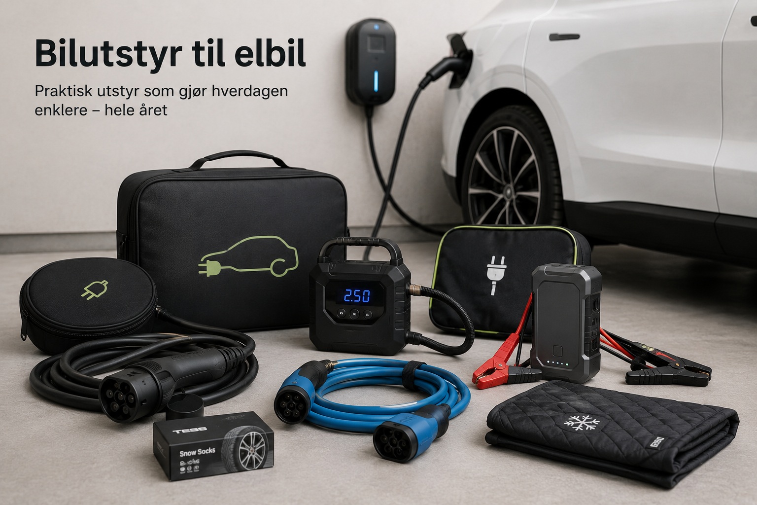 Bilutstyr til elbil