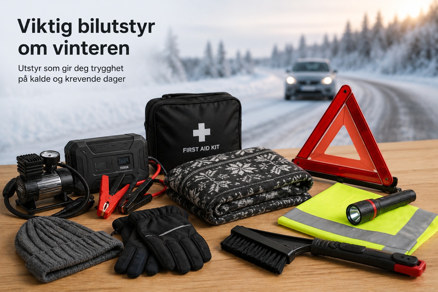 Viktig bilutstyr om vinteren